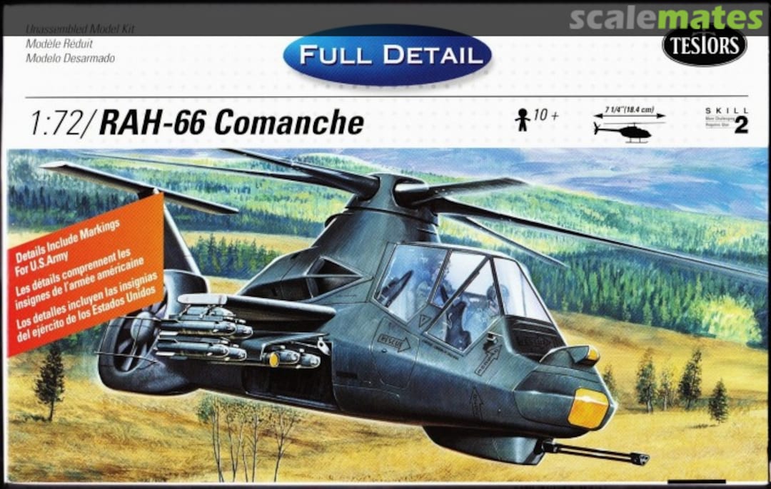 Boxart RAH-66 Comanche 950 Testors Boxart RAH-66 Comanche 950 Testors