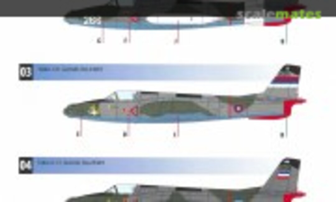 1:72 Soko Jastreb (Lift Here Decals 908-LH) 908-LH