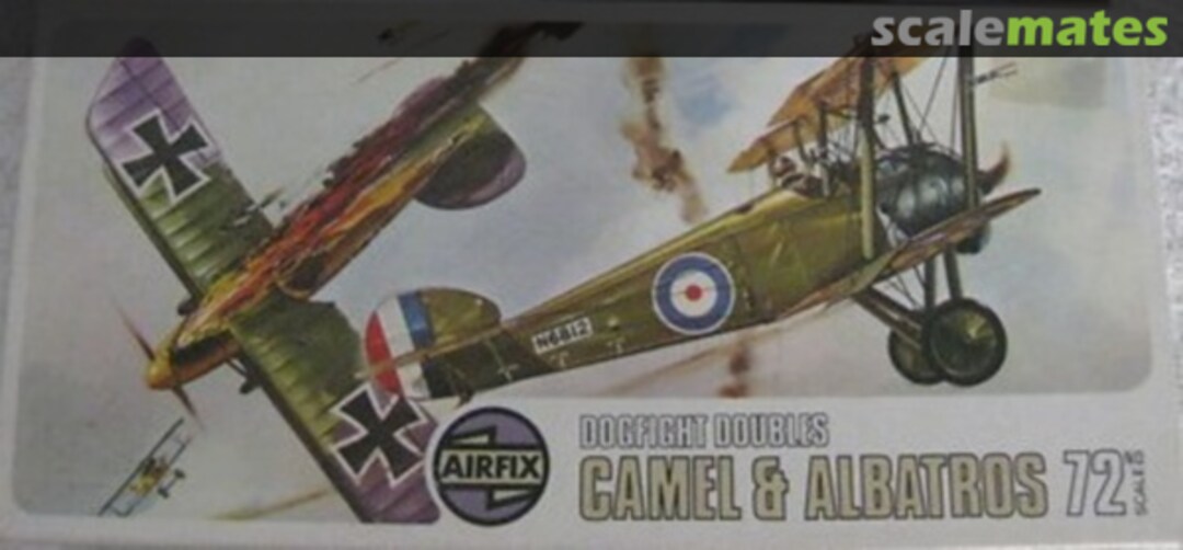 Boxart Camel & Albatros 02140-3 Airfix Boxart Camel & Albatros 02140-3 Airfix