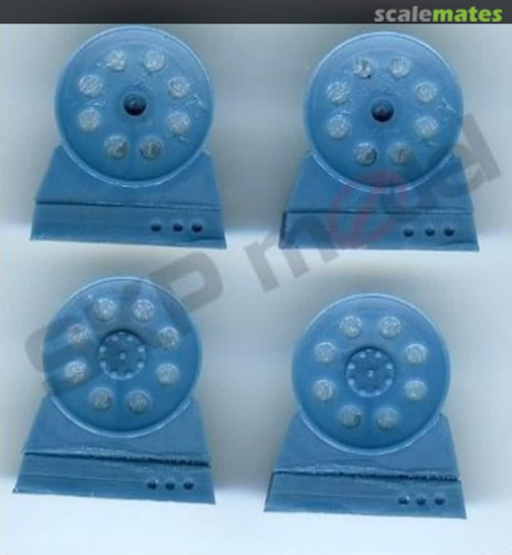 Boxart Idler Wheels for Hetzer SKP 066 SKP model Boxart Idler Wheels for Hetzer SKP 066 SKP model