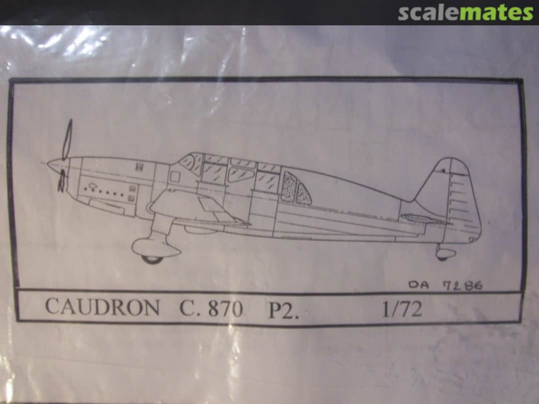 Boxart Caudron C.870 P2 DA7286 Dujin