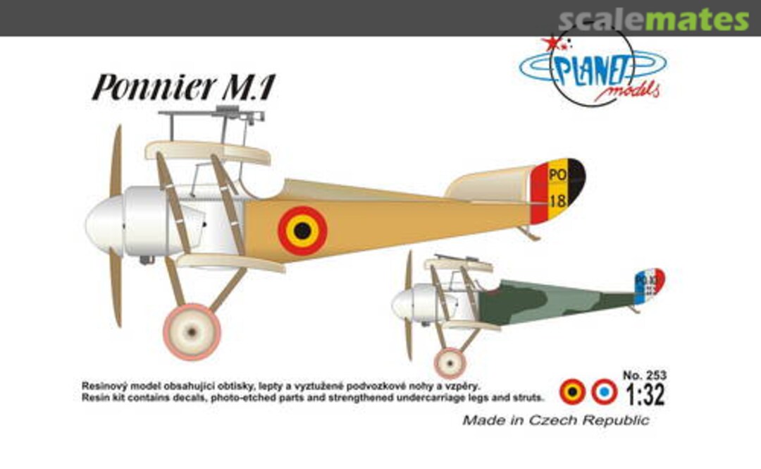 Boxart Ponnier M.1 PLT253 Planet Models Boxart Ponnier M.1 PLT253 Planet Models