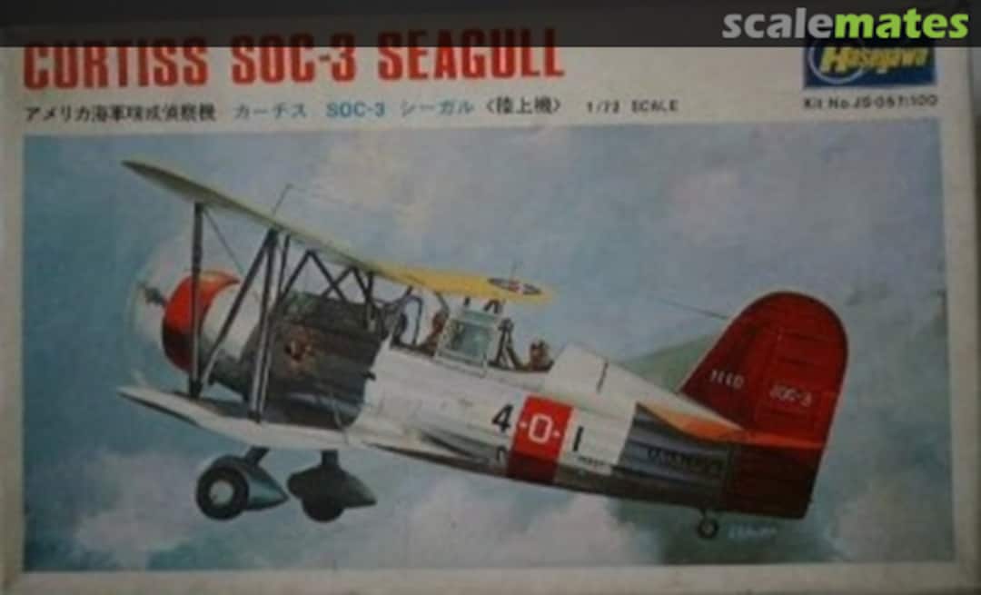 Boxart Curtiss SOC-3 Seagull JS-057 Hasegawa Boxart Curtiss SOC-3 Seagull JS-057 Hasegawa