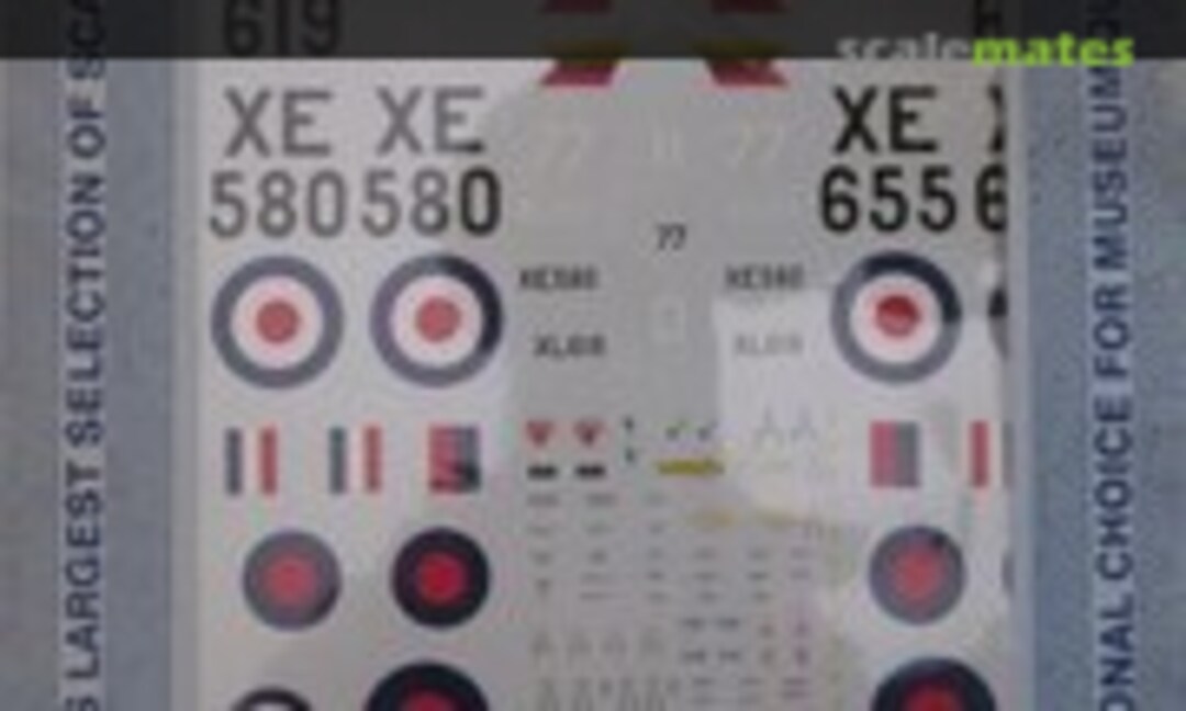 1:72 Hawker Hunter Mk.7, 9, & 10 (Microscale 72-549) 72-549