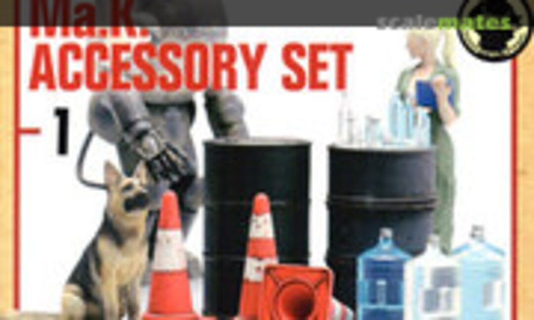 1:20 Ma.K. Accessory Set No.1 (Brick Works MUS-15) MUS-15