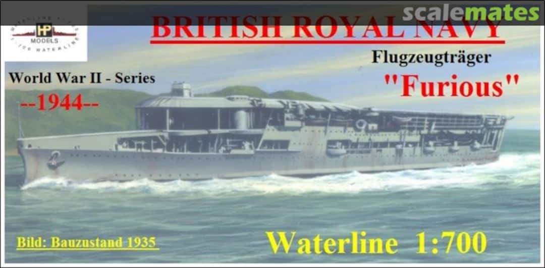 Boxart HMS Furious (1944) WWII-WL-GB-062 HP-Models Boxart HMS Furious (1944) WWII-WL-GB-062 HP-Models