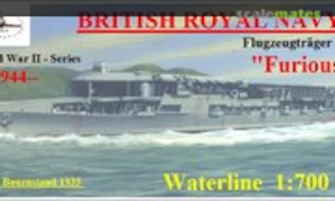1:700 HMS Furious (1944) (HP-Models WWII-WL-GB-062)