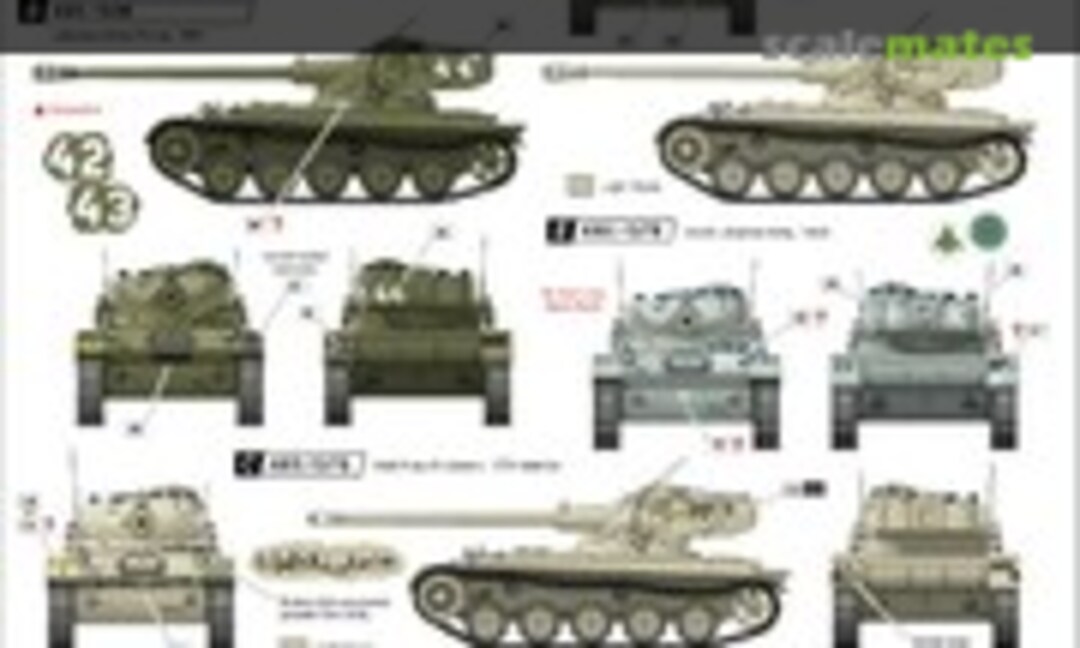 1:35 Lebanese Tanks & AFVs Part 2 - AMX-13 (Star Decals 35-C1009) 35-C1009