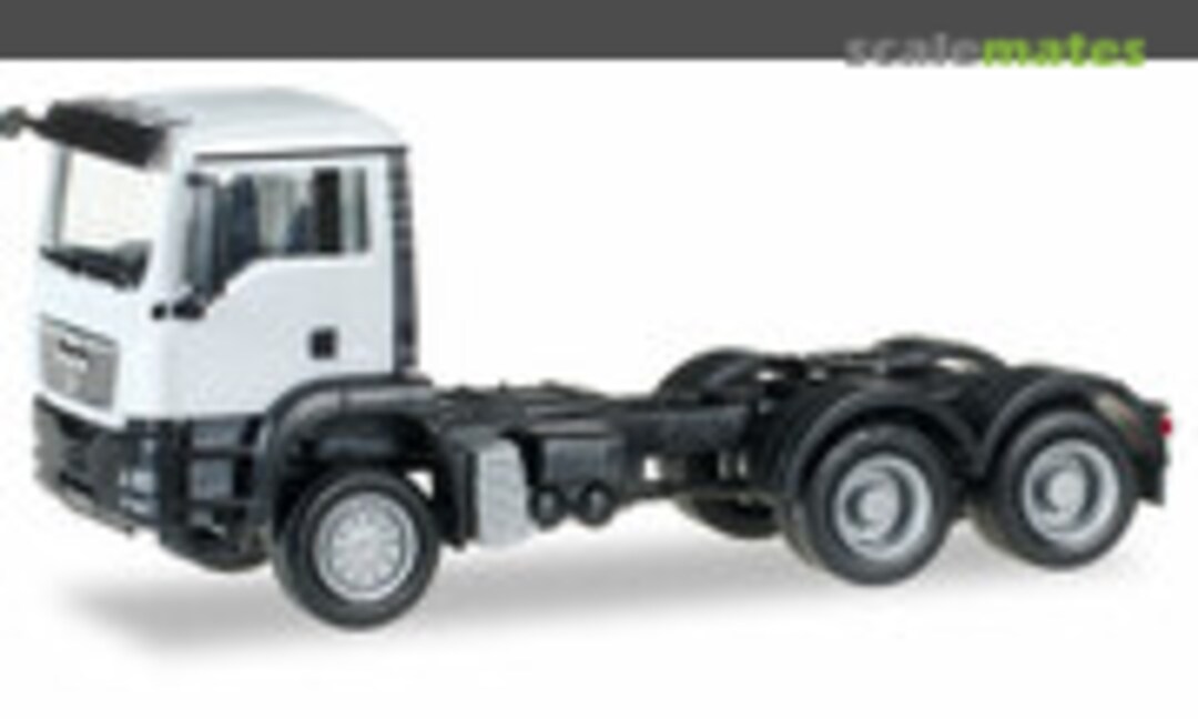 MAN TGS M all-wheel rigid tractor, white (Herpa 158305-005)