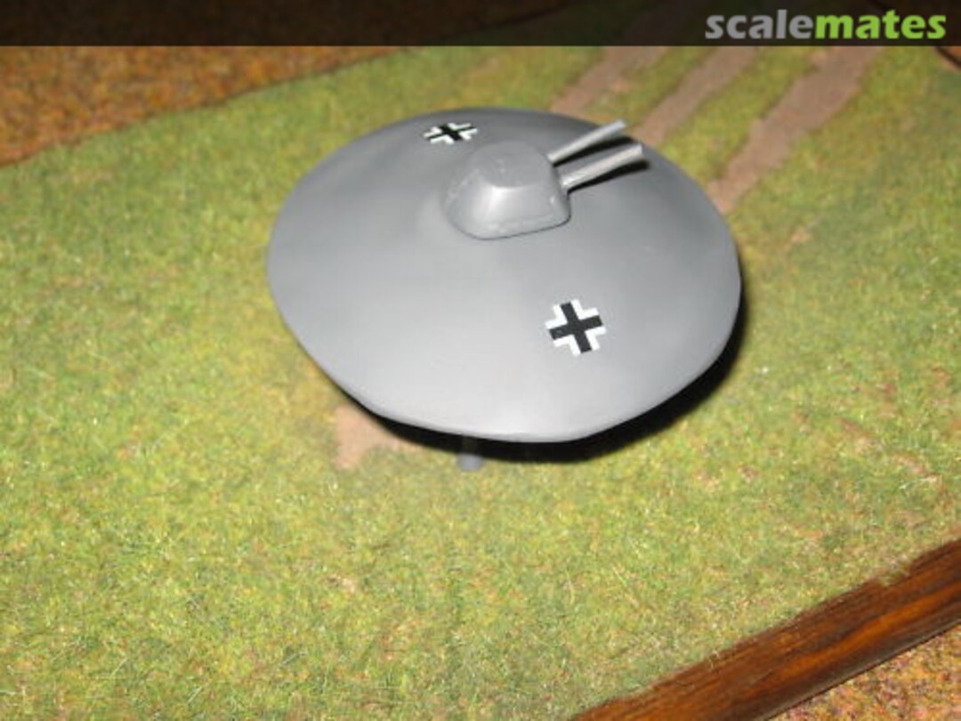 Boxart Flugscheibe RFZ-2 "Wärmflasche" Bird Models Boxart Flugscheibe RFZ-2 "Wärmflasche" Bird Models