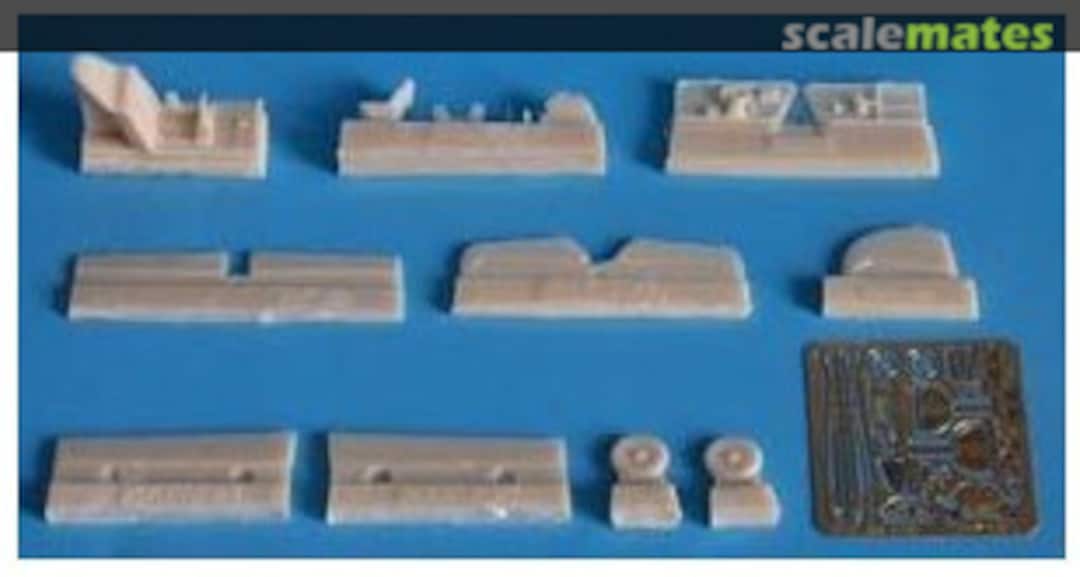 Boxart Bf-109D Detail set AMLA 72 008 AML Boxart Bf-109D Detail set AMLA 72 008 AML