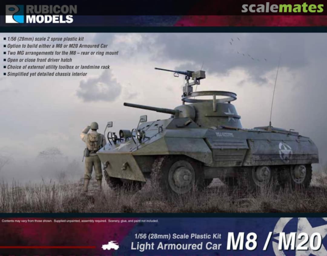 Boxart M8 / M20 280028 Rubicon Models Boxart M8 / M20 280028 Rubicon Models
