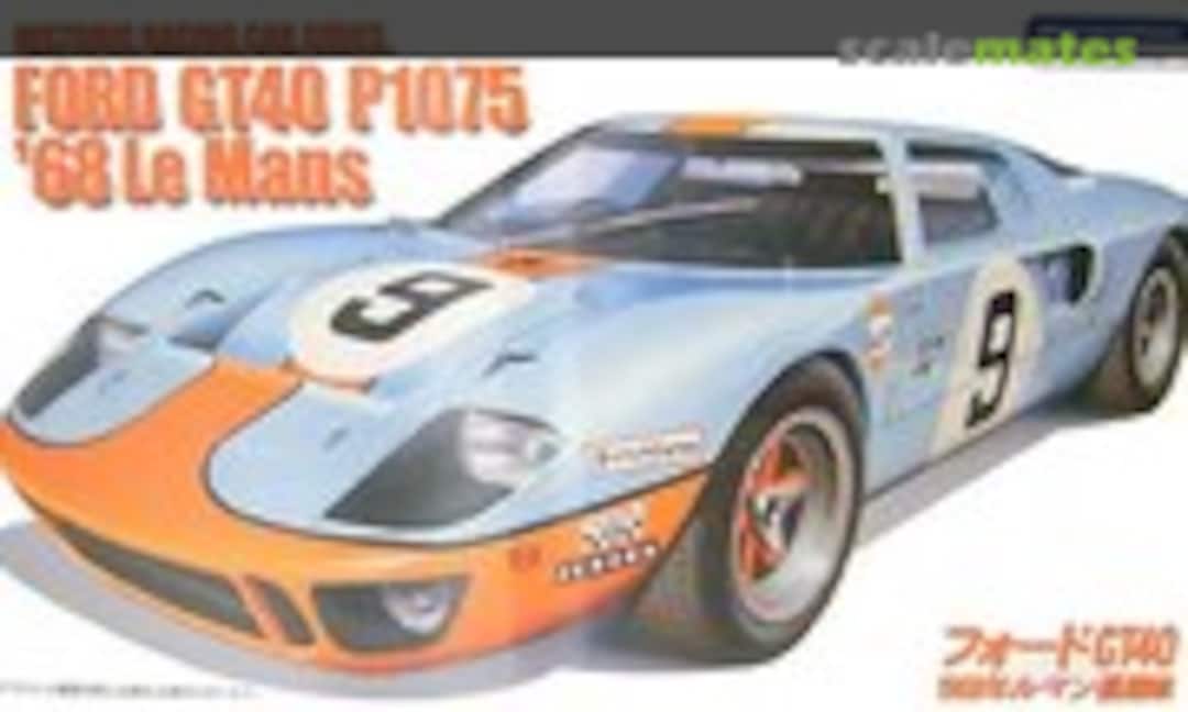 1:24 Ford GT40 P1075 '68 Le Mans (Fujimi 12141)