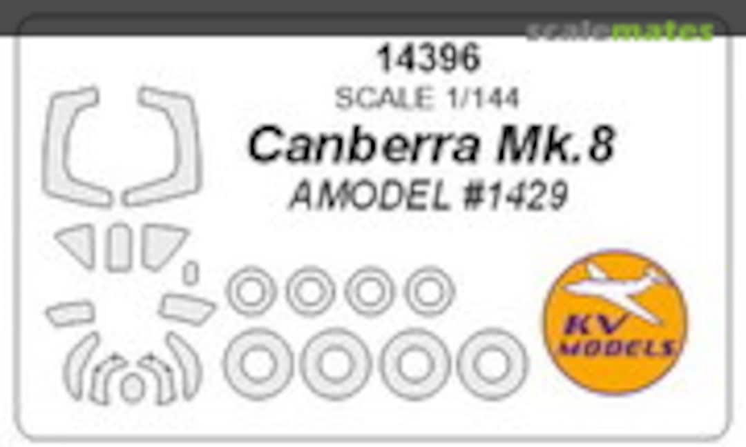 1:144 English Electric Canberra Mk.8 (KV Models 14396) 14396