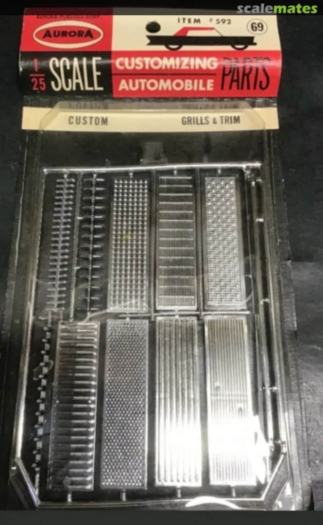 Boxart Grills & Trim Custom Parts 592 Aurora Boxart Grills & Trim Custom Parts 592 Aurora