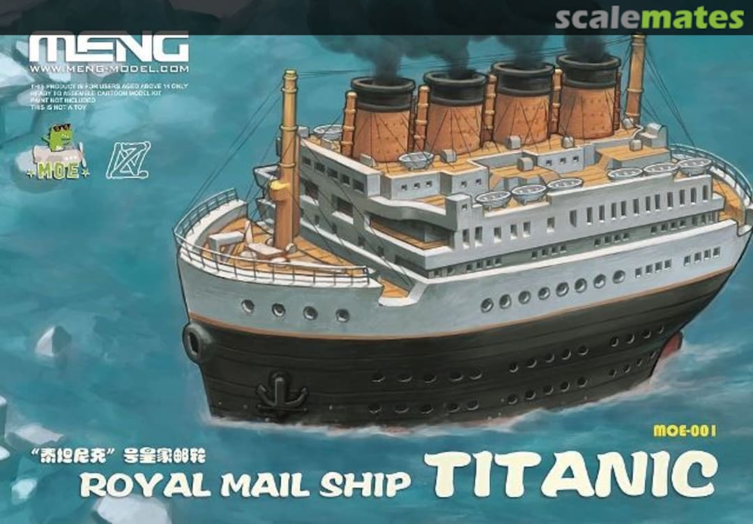 Boxart Titanic MOE-001 Meng Model Boxart Titanic MOE-001 Meng Model