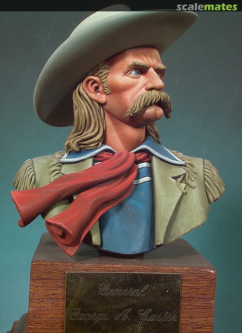 Boxart Lt. Col. George A. Custer (1873) S9-B01 Andrea Miniatures Boxart Lt. Col. George A. Custer (1873) S9-B01 Andrea Miniatures