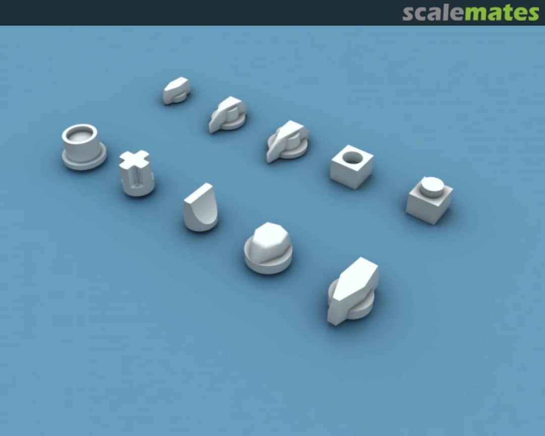 Boxart Dials & Knobs 2 for 1/32 1/35 AN029 ANYZ Boxart Dials & Knobs 2 for 1/32 1/35 AN029 ANYZ