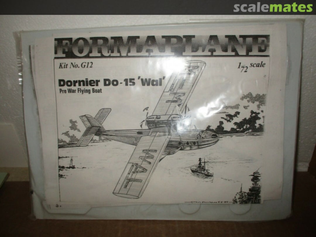 Boxart Dornier Do-15 'Wal' G12 Formaplane Boxart Dornier Do-15 'Wal' G12 Formaplane
