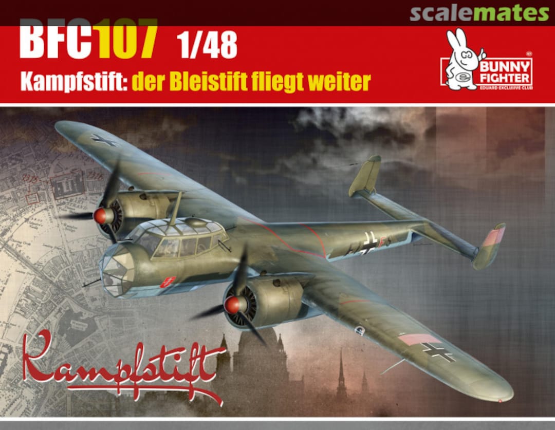 Boxart Kampfstift: der Bleistift fliegt weiter BFC107 Eduard Boxart Kampfstift: der Bleistift fliegt weiter BFC107 Eduard