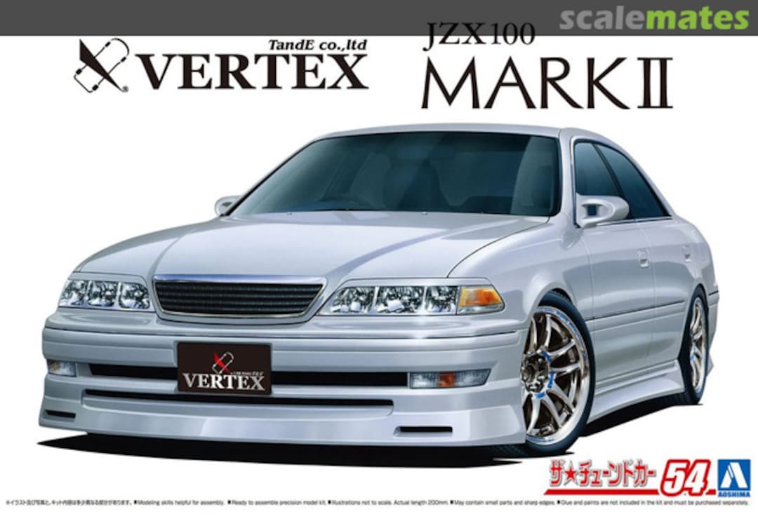 Boxart VERTEX JZX100 Mark II Tourer V '98 063507 Aoshima Boxart VERTEX JZX100 Mark II Tourer V '98 063507 Aoshima