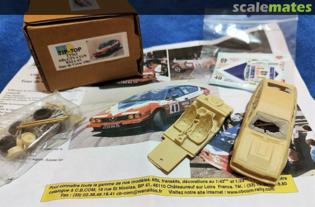 Boxart Alfa Romeo Alfetta GTV6 [5788 WA 38] TT562 TIP-TOP