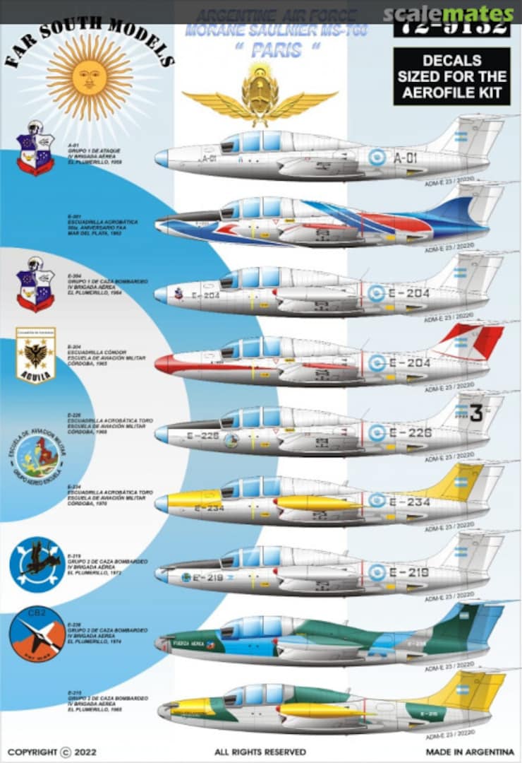 Boxart Morane-Saulnier MS-760 "Paris" 72-9132 Far South Models Boxart Morane-Saulnier MS-760 "Paris" 72-9132 Far South Models