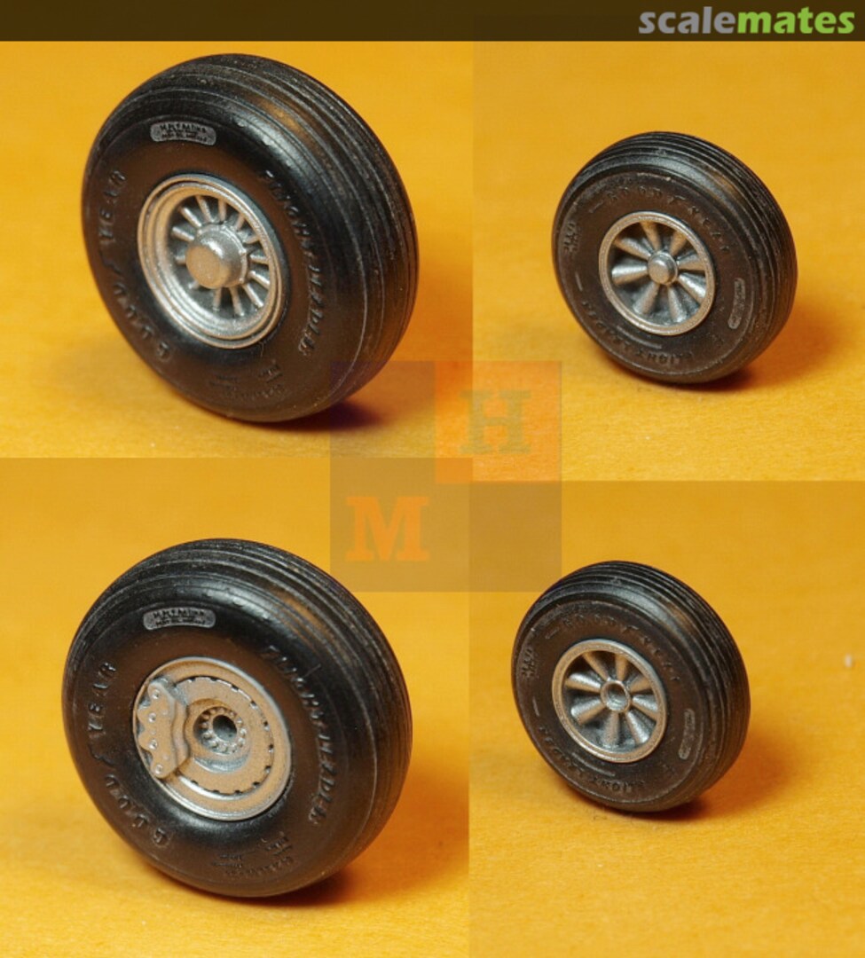 Contents Lockheed C-130 wheels resin set #804 MLH/Bring It! Contents Lockheed C-130 wheels resin set #804 MLH/Bring It!