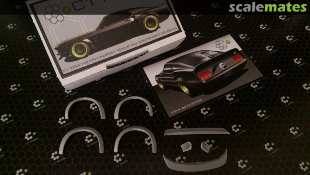 Boxart RTR-X Widebody '69 Mustang C1-tk024 C1 Models Boxart RTR-X Widebody '69 Mustang C1-tk024 C1 Models