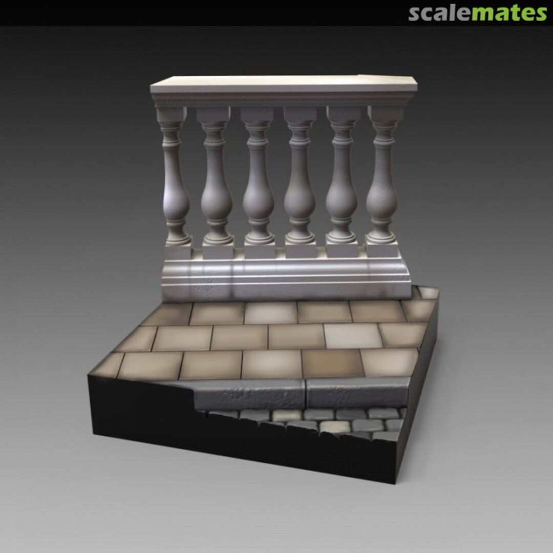 Boxart Base with columns - 5x5cm (75mm) 882 Royal Model Boxart Base with columns - 5x5cm (75mm) 882 Royal Model