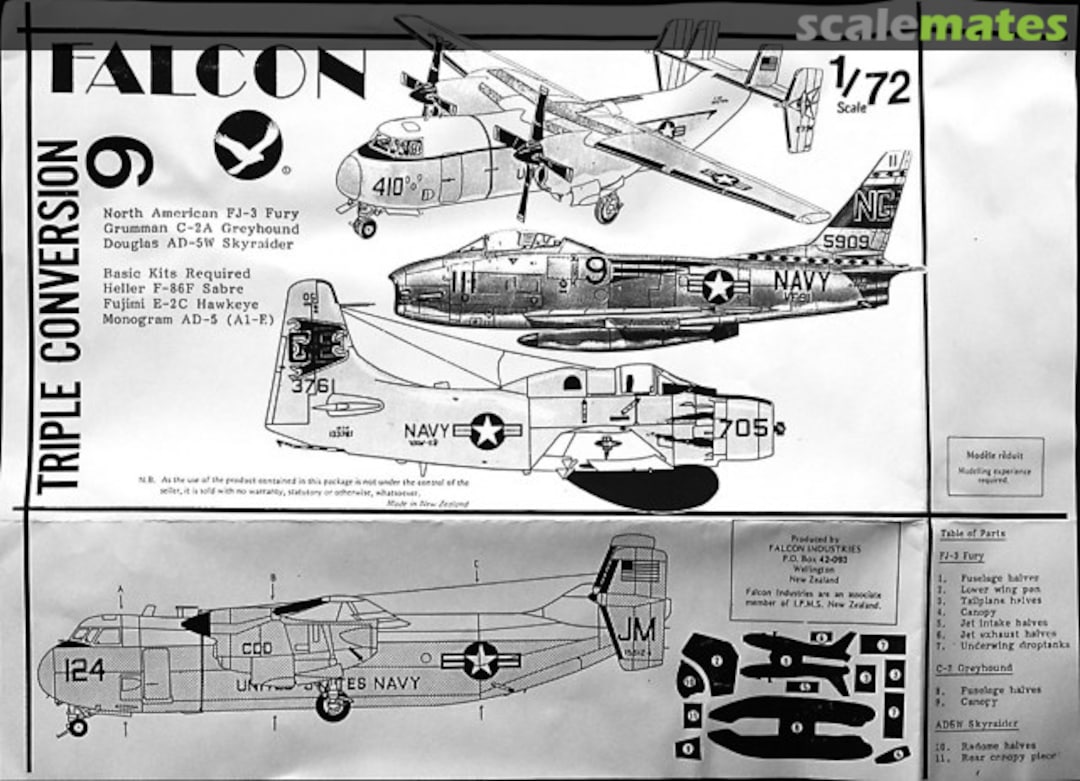 Boxart Triple Conversion 9 4605 Falcon Boxart Triple Conversion 9 4605 Falcon