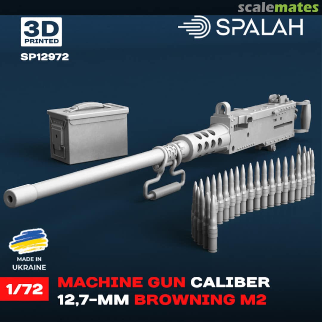 Boxart Browning M2 12.7 mm machine gun SP12972 Spalah Boxart Browning M2 12.7 mm machine gun SP12972 Spalah