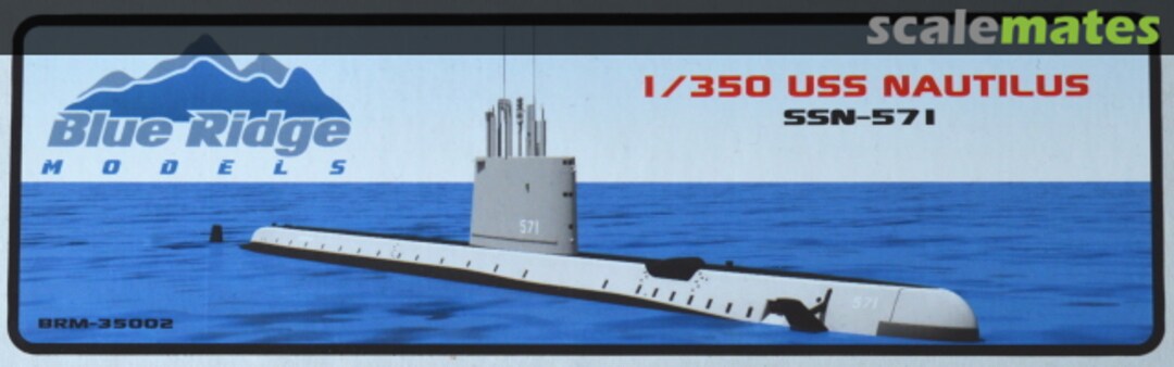 Boxart USS Nautilus SS-571 BRM-35002 Blue Ridge Models Boxart USS Nautilus SS-571 BRM-35002 Blue Ridge Models