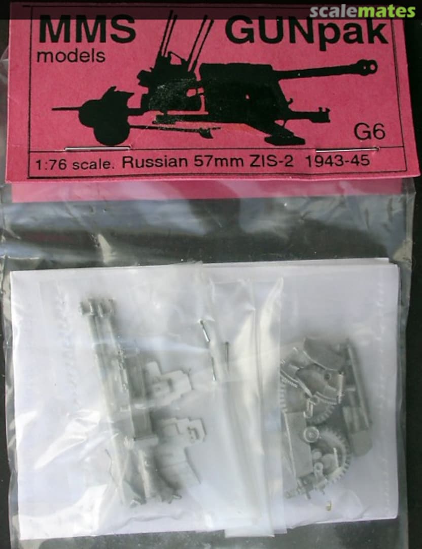 Boxart 57mm gun ZIS-2 G6 MMS Models Boxart 57mm gun ZIS-2 G6 MMS Models