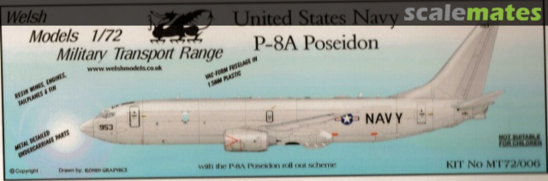 Boxart P-8A Poseidon MT72/06 Welsh Models Boxart P-8A Poseidon MT72/06 Welsh Models