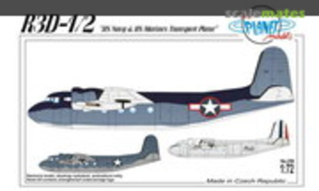 1:72 R3D-1/2 &quot;US Navy &amp; US Marines Transport Plane&quot; (Planet Models PLT256)