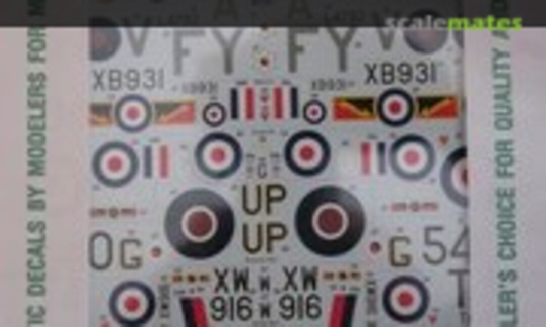 1:72 History of RAF 4 Squadron 1931-2012 (Xtradecal X72148) X72148