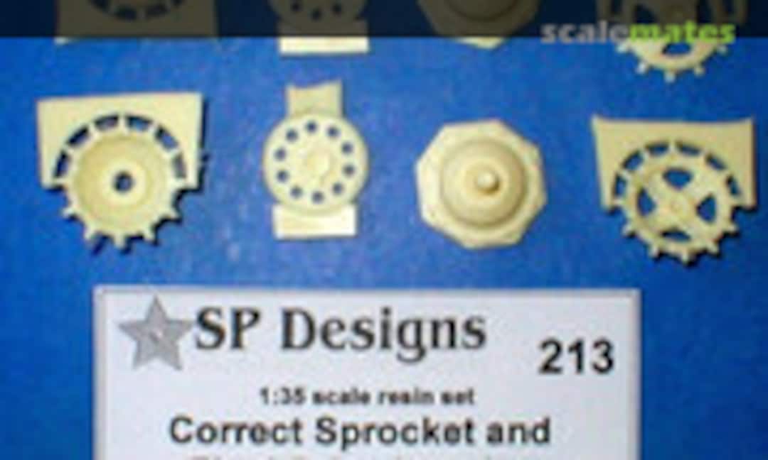 1:35 Correct Sprocket and Final Drive Housing (SP Designs 213) 213