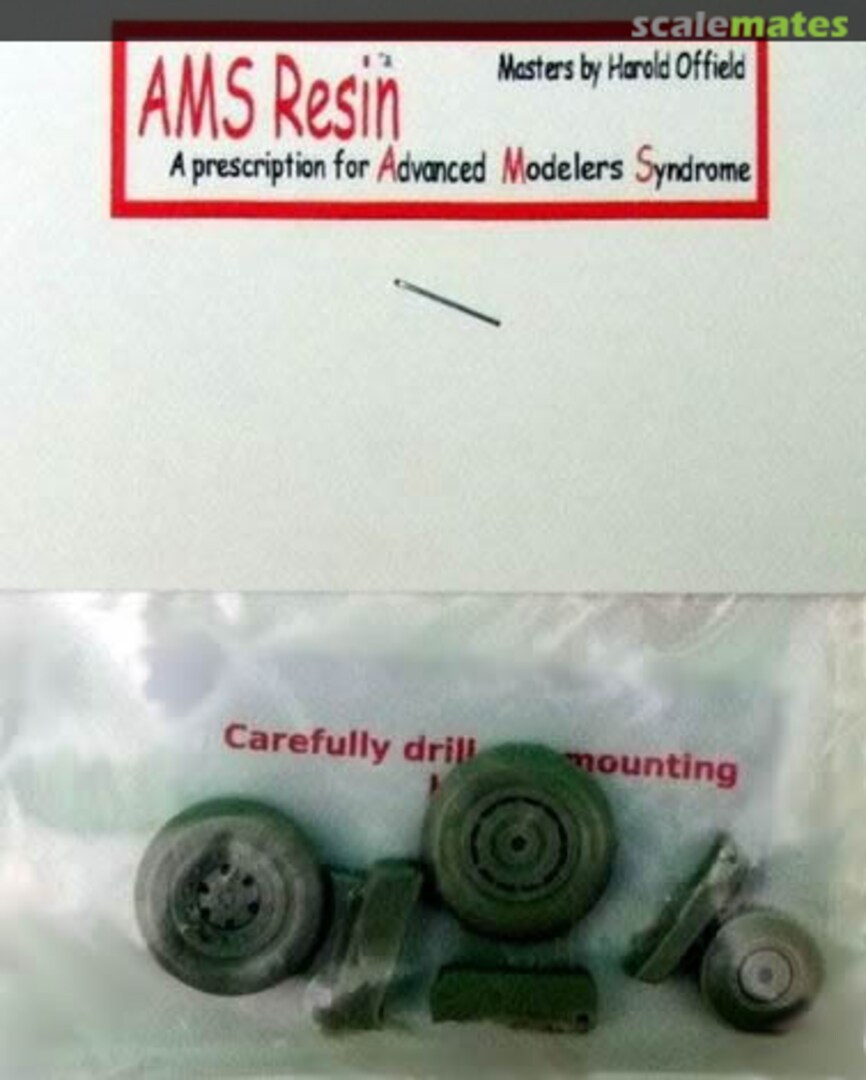 Boxart De Havilland Sea Venom Main and Nose Wheels 32110 AMS Resin Boxart De Havilland Sea Venom Main and Nose Wheels 32110 AMS Resin