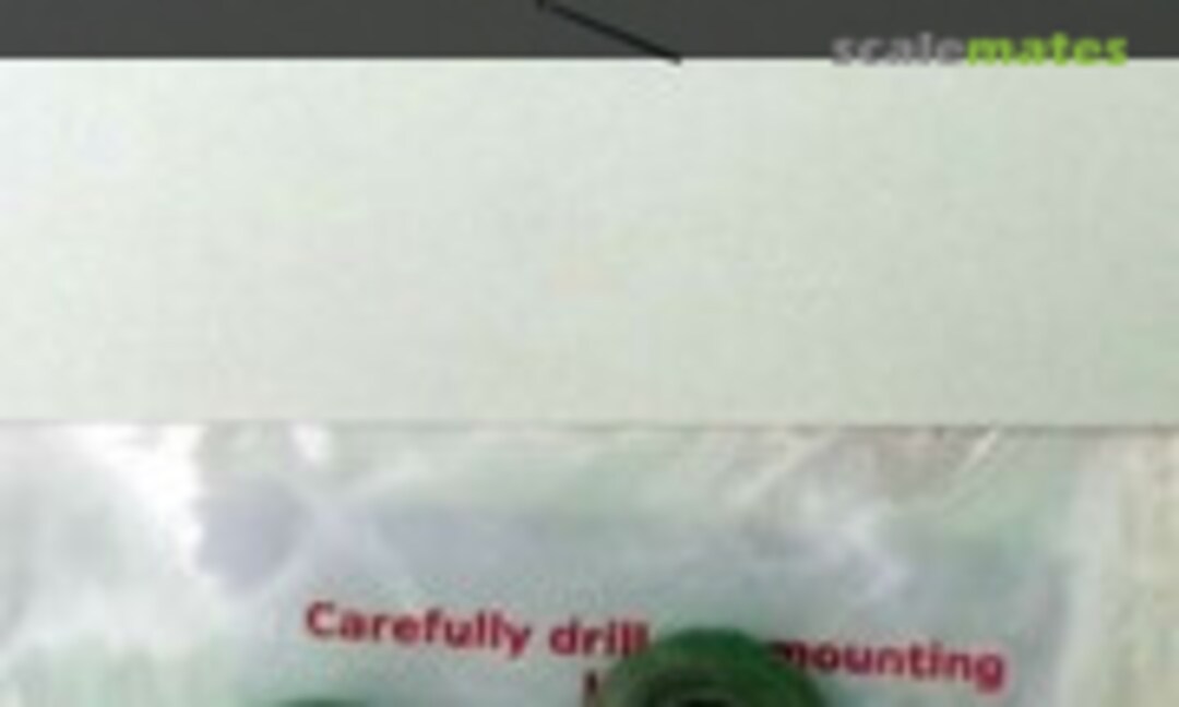 1:32 De Havilland Sea Venom Main and Nose Wheels (AMS Resin 32110)