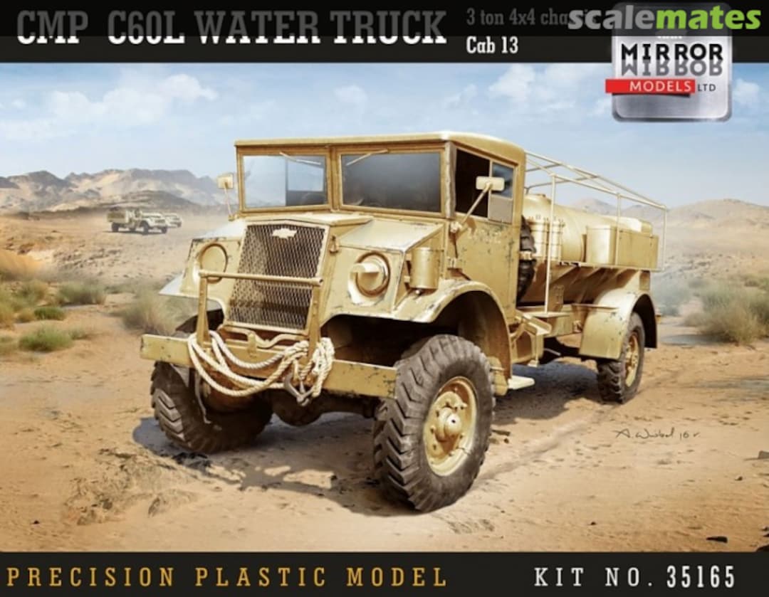 Boxart CMP 60L Water Truck 35165 MIRROR Models