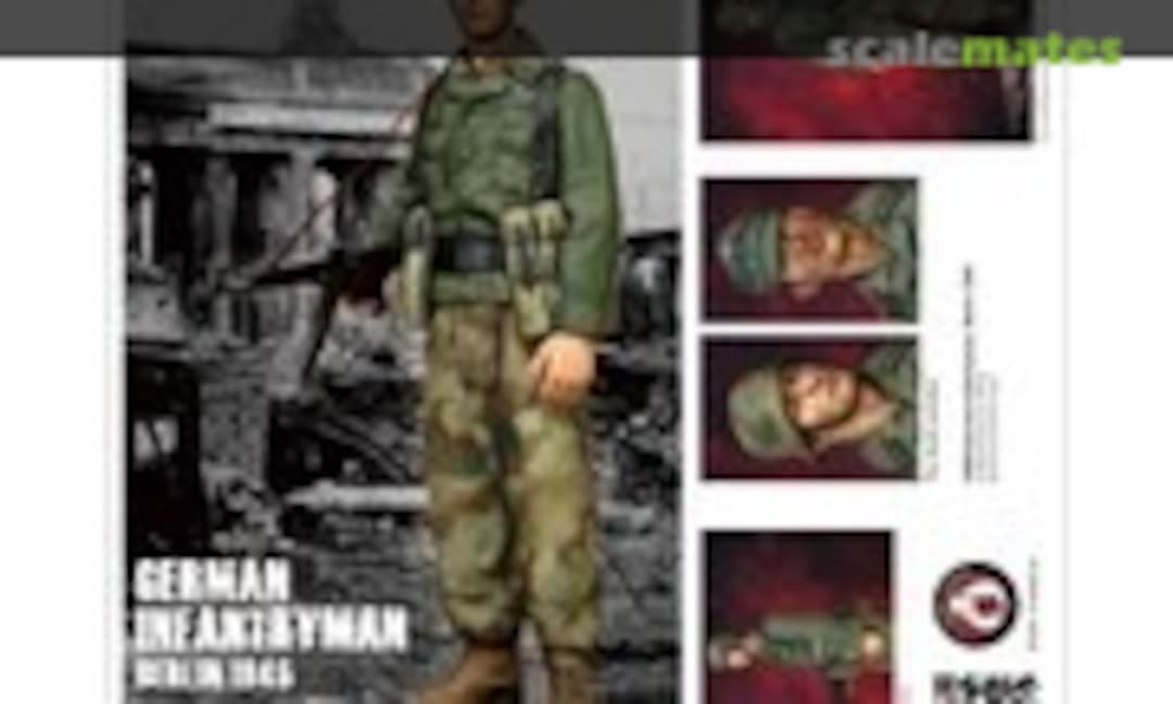 1:16 WWII German Infantryman, Eastern Germany, March 1945 (51 Studio 16006)