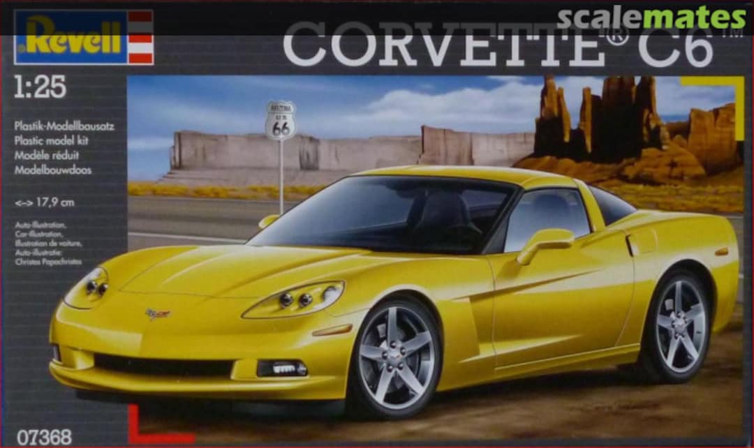Boxart Corvette C6 07368 Revell Boxart Corvette C6 07368 Revell