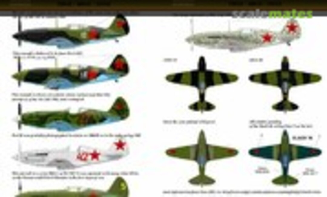 1:72 MiG-3 (silver 46, white 18,black 16, red 42, red 27) (HADmodels 72042) 72042