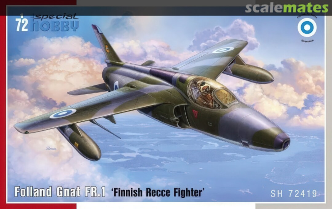 Boxart Folland Gnat FR.1 SH 72419 Special Hobby Boxart Folland Gnat FR.1 SH 72419 Special Hobby