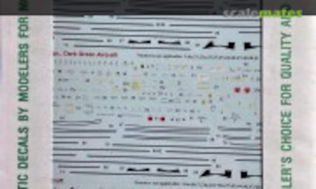 1:72 BAC/EE Lightning complete stencil data (Xtradecal X72096) X72096