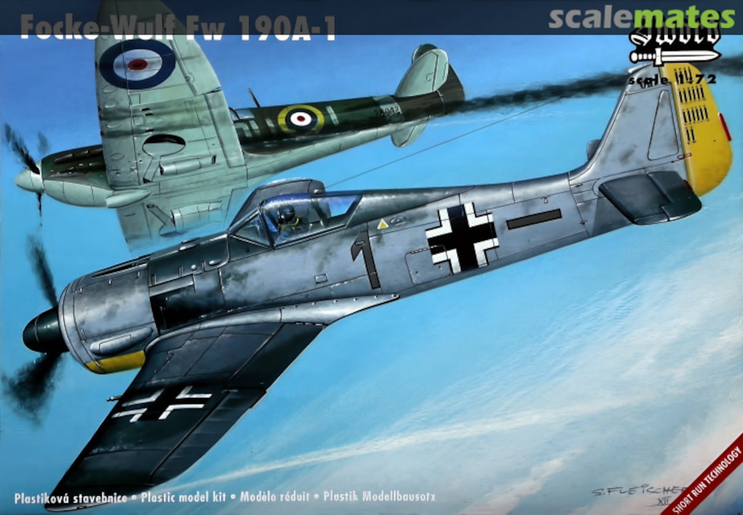 Boxart Focke-Wulf Fw 190A-1 SW72009 Sword Boxart Focke-Wulf Fw 190A-1 SW72009 Sword