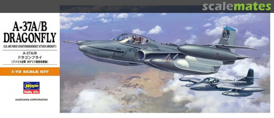 Boxart A-37A/B Dragonfly 00142 Hasegawa Boxart A-37A/B Dragonfly 00142 Hasegawa