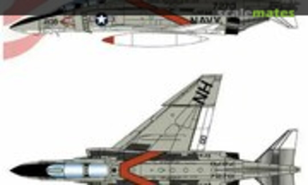 1:72 McDonnell Douglas F-4J Phantom II VF-114 Aardvarks (Galaxy Model G72011) G72011