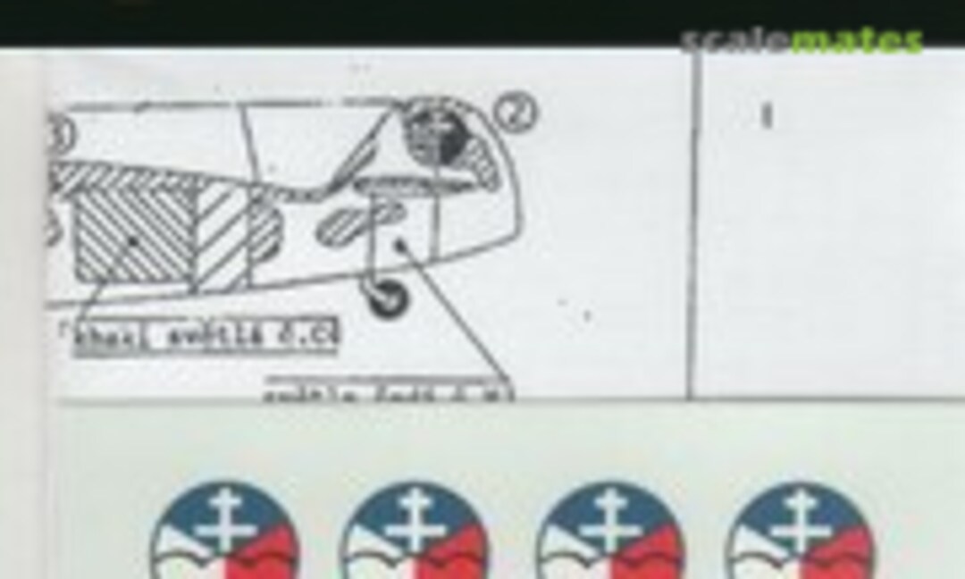 1:72 Messerschmitt Bf 109 G-6, WNr. 161742 (Mini Print Decal 72521) 72521